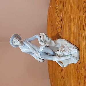 Lladro shepard boy with dog